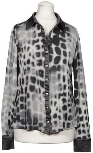 Damen Bluse, grau, Gr. EU 36, Elasthan, Seide, Synthetik - Second Hand - Basler - Modalova
