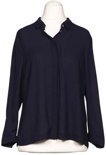 Damen Bluse, marineblau, Gr. M, Synthetik - Second Hand - Basler - Modalova