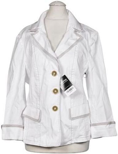 Damen Blazer, weiß, Gr. EU 38, Elasthan, Baumwolle, Lyocell - Second Hand - Basler - Modalova