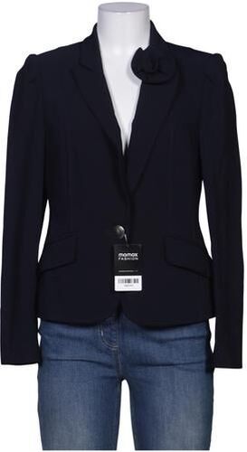 Damen Blazer, marineblau, Gr. EU 38, Elasthan, Synthetik, Viskose - Second Hand - Basler - Modalova