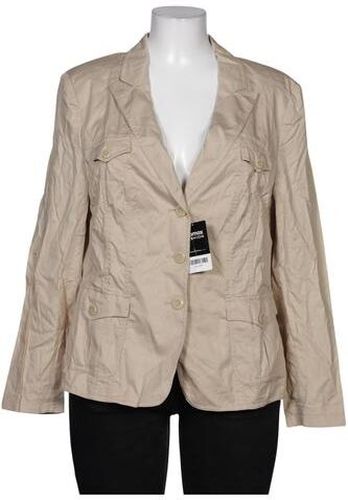 Damen Blazer, beige, Gr. XL, Elasthan, Baumwolle, Viskose - Second Hand - Basler - Modalova