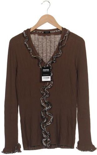 Damen Strickjacke, braun, Gr. EU 38, Synthetik, Viskose - Second Hand - Basler - Modalova