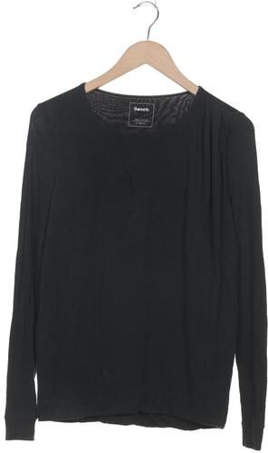 Damen Langarmshirt, schwarz, Gr. EU 34, Elasthan, Modal - Second Hand - Bench. - Modalova
