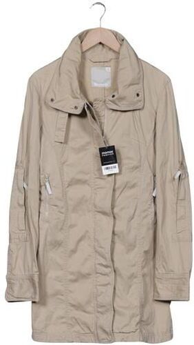 Damen Mantel, beige, Gr. M, Elasthan, Baumwolle - Second Hand - Bench. - Modalova