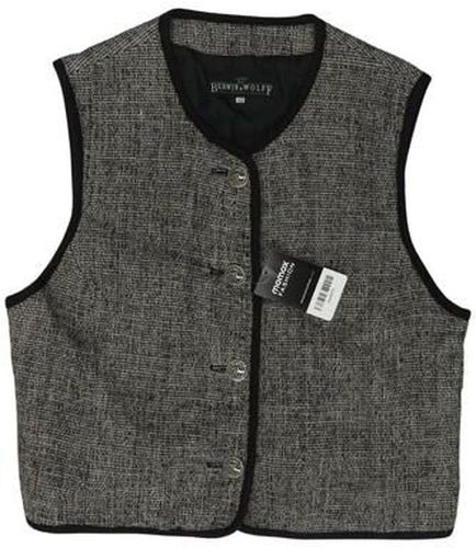Damen Weste, grau, Gr. EU 42, Leinen, Wolle, Viskose - Second Hand - BERWIN & WOLFF - Modalova