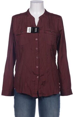 Damen Bluse, bordeaux, Gr. EU 38, Synthetik - Second Hand - Bexleys - Modalova