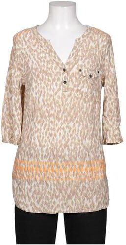 Damen Bluse, beige, Gr. M - Second Hand - Biba - Modalova