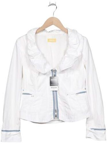 Damen Jacke, weiß, Gr. EU 38, Synthetik, Viskose - Second Hand - Biba - Modalova