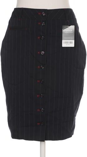 Damen Rock, marineblau, Gr. EU 36, Elasthan, Synthetik, Viskose - Second Hand - Biba - Modalova