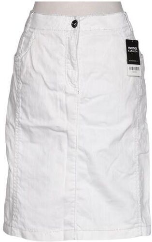 Damen Rock, weiß, Gr. EU 40, Elasthan, Baumwolle - Second Hand - Biba - Modalova