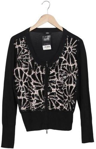Damen Strickjacke, schwarz, Gr. M, Synthetik, Viskose - Second Hand - Biba - Modalova