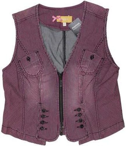 Damen Weste, flieder, Gr. EU 40, Elasthan, Baumwolle, Synthetik - Second Hand - Biba - Modalova