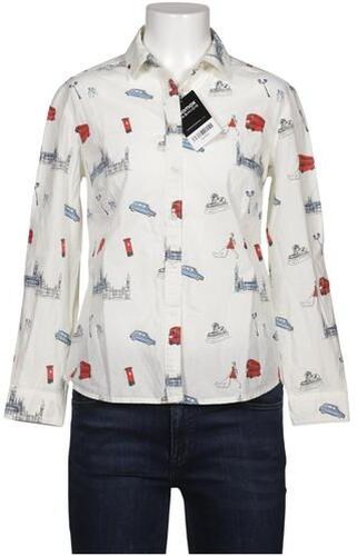 Damen Bluse, cremeweiß, Gr. EU 34, Baumwolle - Second Hand - Boden - Modalova