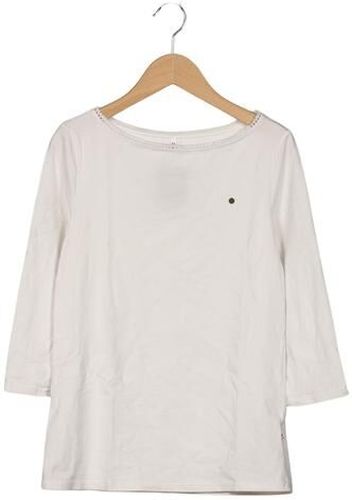 Damen Langarmshirt, weiß, Gr. S, Elasthan, Baumwolle - Second Hand - Blutsgeschwister - Modalova