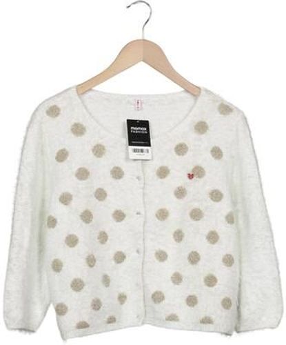 Damen Strickjacke, weiß, Gr. XL, Baumwolle, Synthetik - Second Hand - Blutsgeschwister - Modalova