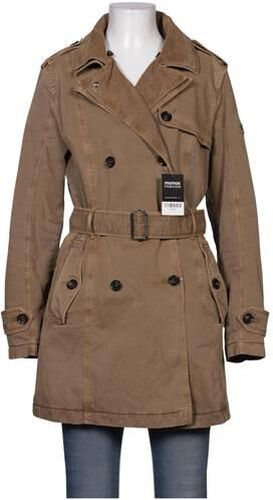 Damen Mantel, braun, Gr. EU 38, Elasthan, Baumwolle, Synthetik - Second Hand - Camel active - Modalova