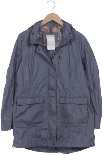 Damen Jacke, blau, Gr. EU 42, Baumwolle, Synthetik - Second Hand - Camel active - Modalova