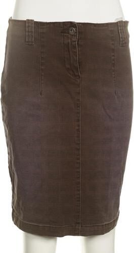 Damen Rock, braun, Gr. W27, Elasthan, Baumwolle - Second Hand - Calvin Klein - Modalova