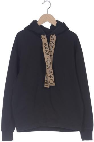Jeans Damen Kapuzenpullover, schwarz, Gr. XS, Baumwolle, Synthetik - Second Hand - Calvin Klein - Modalova