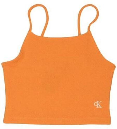 Jeans Damen Top, orange, Gr. XS - Second Hand - Calvin Klein - Modalova
