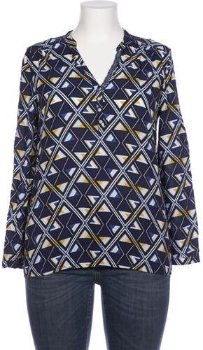 Damen Bluse, marineblau, Gr. EU 38, Viskose - Second Hand - Cartoon - Modalova