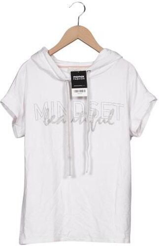 Damen Kapuzenpullover, weiß, Gr. EU 36, Elasthan, Viskose, Modal - Second Hand - Cartoon - Modalova