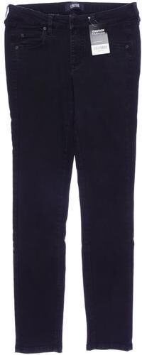 Damen Jeans, schwarz, Gr. W28 L30, Elasthan, Baumwolle, Synthetik - Second Hand - Cinque - Modalova