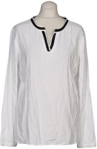 Damen Bluse, weiß, Gr. EU 38, Elasthan, Viskose - Second Hand - Comma - Modalova