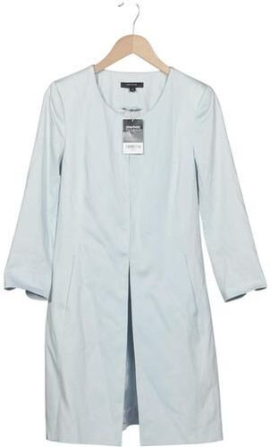 Damen Mantel, hellblau, Gr. EU 36, Elasthan, Baumwolle, Viskose - Second Hand - Comma - Modalova