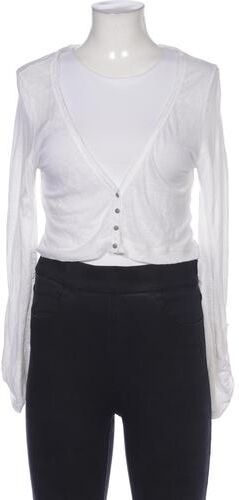 Damen Strickjacke, weiß, Gr. EU 38 - Second Hand - Comma - Modalova