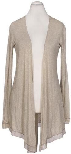 Damen Strickjacke, beige, Gr. EU 34, Elasthan, Synthetik, Viskose - Second Hand - Comma - Modalova