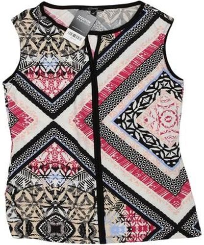 Damen Top, mehrfarbig, Gr. EU 40, Synthetik - Second Hand - Comma - Modalova