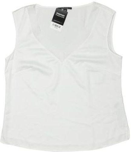 Damen Top, weiß, Gr. EU 38, Synthetik - Second Hand - Comma - Modalova