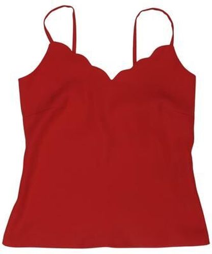 Damen Top, rot, Gr. EU 34, Elasthan, Synthetik - Second Hand - Comma - Modalova