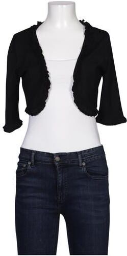 Damen Strickjacke, schwarz, Gr. M, Synthetik, Viskose - Second Hand - Coast - Modalova