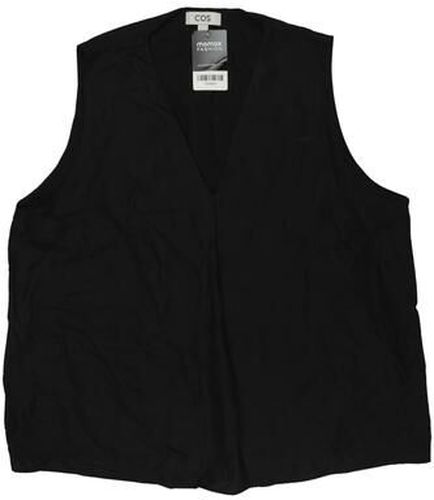 Damen Top, schwarz, Gr. EU 40, Leinen, Lyocell - Second Hand - COS - Modalova