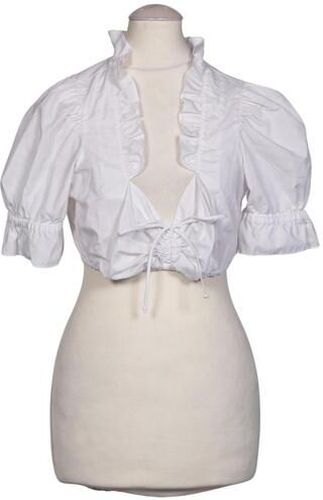 Damen Bluse, weiß, Gr. EU 34, Baumwolle, Synthetik - Second Hand - COUNTRY LINE - Modalova