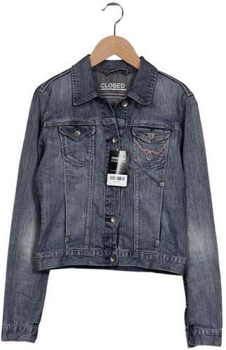 Damen Jacke, blau, Gr. S, Baumwolle, Synthetik - Second Hand - Closed - Modalova