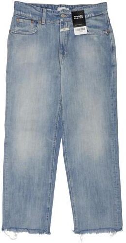 Damen Jeans, blau, Gr. W25 L25, Elasthan, Baumwolle, Leinen, Lyocell - Second Hand - Closed - Modalova