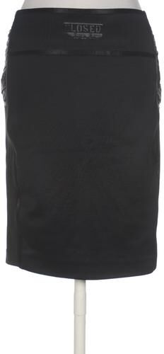 Damen Rock, schwarz, Gr. EU 36 (IT 42), Baumwolle, Synthetik - Second Hand - Closed - Modalova