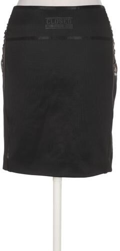 Damen Rock, schwarz, Gr. EU 36 (IT 42), Baumwolle, Synthetik - Second Hand - Closed - Modalova