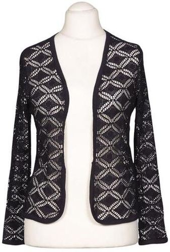 Jeans Damen Strickjacke, marineblau, Gr. L, Elasthan, Baumwolle - Second Hand - Cross - Modalova