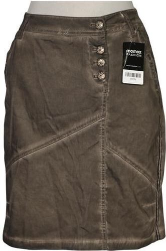 Damen Rock, braun, Gr. EU 38, Elasthan - Second Hand - Cream - Modalova