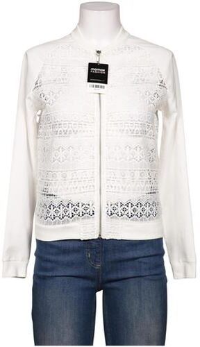 Damen Strickjacke, weiß, Gr. EU 36, Synthetik - Second Hand - Darling - Modalova