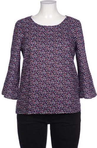 Damen Bluse, marineblau, Gr. EU 42, Baumwolle - Second Hand - Deerberg - Modalova