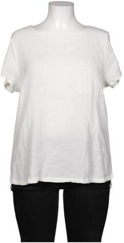 Damen Bluse, weiß, Gr. L, Leinen, Viskose - Second Hand - Deerberg - Modalova