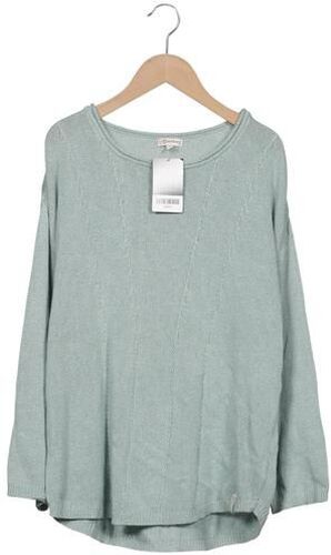 Damen Pullover, hellgrün, Gr. S, Baumwolle - Second Hand - Deerberg - Modalova