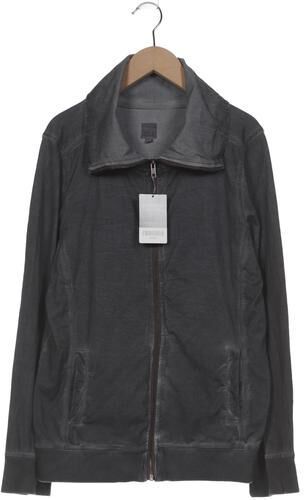 Damen Sweatshirt, grau, Gr. EU 42, Baumwolle - Second Hand - Deerberg - Modalova