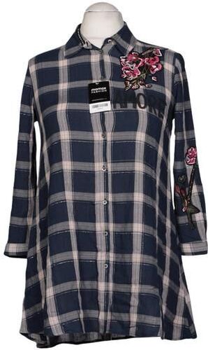 Damen Bluse, mehrfarbig, Gr. XL, Synthetik, Viskose - Second Hand - Desigual - Modalova