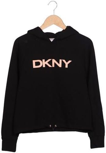 Damen Kapuzenpullover, schwarz, Gr. M, Baumwolle, Synthetik - Second Hand - DKNY by Donna Karan New York - Modalova